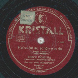 Fritz Domina - Keine ist so schn wie du / Kleine Rosemarie