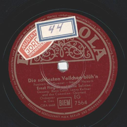 Ren Carol - Die schnsten Veilchen blhn / Auf Widersehn, Lucia