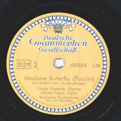 Bayrisches Staatsorchester: H. Hollreiser - Madame Butterfly, Schluduett I. Act