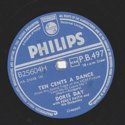 Doris Day - Ten Cents A Dance / Ill Never Stop Loving You