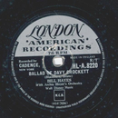 Bill Hayes - Ballad Of Davy Crockett / Farewell