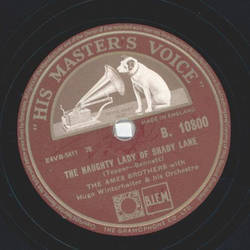 The Ames Brothers - Addio / The Naughty Lady of Shady Lane