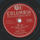Dinah Shore - You Do / Kokomo, Indiana