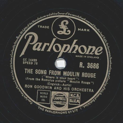 Ron Goodwin and his Orchestra  - Limelight / The Song from Moulin Rouge