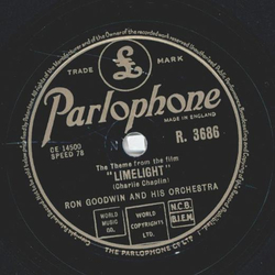 Ron Goodwin and his Orchestra  - Limelight / The Song from Moulin Rouge