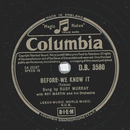 Ruby Murray - Before we know it / If anyone finds this, I...