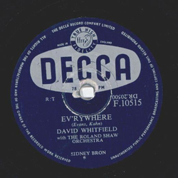 Davd Whitfield - Mama / Evrywhere