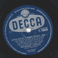 Winifred Atwell - Lets have a ding dong Teil I und II