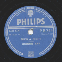 Johnne Ray - An Orchid for the Lady / Such a Night