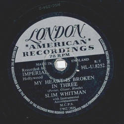Slim Whitman - Im a fool / My heart is broken in three