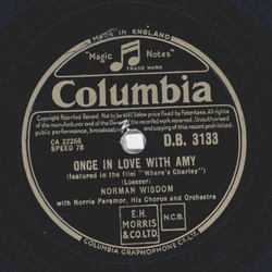 Norman Wisdom - Once in love with Amy / Dont laugh at me