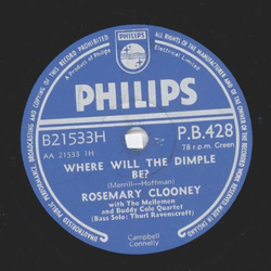 Rosemary Clooney - Where will the dimple be? / Brahms Lullaby