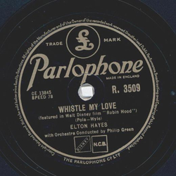 Elton Hayes - Whistle my love / Riddle de diddle de day