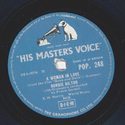 Ronnie Hilton - A woman in love / I just found out about...