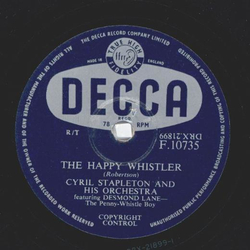 Cyril Stapleton - The happy whistler / Tiger Tango