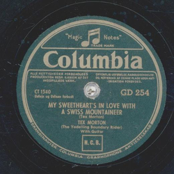 Tex Morton - The Big Rock Candy Mountains / My Sweethearts In Love With A Swiss Mountaineer