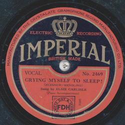 Elsie Carlisle - Ten Cents a Dance / Crying myself to sleep!