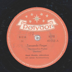 Horst Wende, Akkordeon - Tanzende Finger / Rosemarie-Polka
