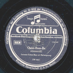 Lecuona Cuban Boys - Quim-Bam-Ba / La Conga de Jaruco