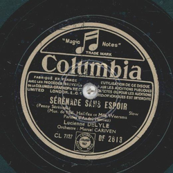 Lucienne Delyne - Priere a Zumba / Serenade sans espoir