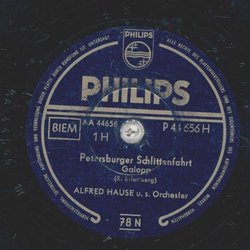 Alfred Hause - Petersburger Schlittenfahrt / Dornrschens...