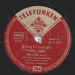 Rudi Knabl - Bergfreunde / Amselflug
