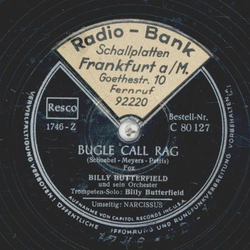 Billy Butterfield - Bugle Call Rag / Narcissus