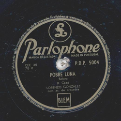 Lorenzo Gonzalez - Pobre Luna / Cabaretera