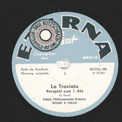 Tschech. Philharmonisches Orchester: A. Pedrotti - La...