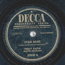 Percy Faith - Star Dust / Embraceable you