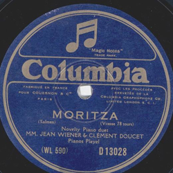 MM. Jean Wiener, Clement Doucet - Moritza / Moi je sais