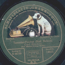 Carl Grunow - Tamerlan / Katja die Tnzerin