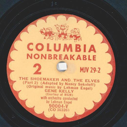 Gene Kelly - The Shoemaker and the Elves, Teil I bis IV (2 Platten) 