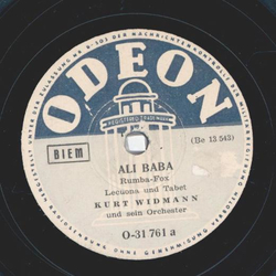 Kurt Widmann und sein Orchester - Ali Baba / Auf der grnen Wiese