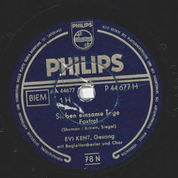 Evi Kent mit Chor - Sieben einsame Tage / Chihuahu