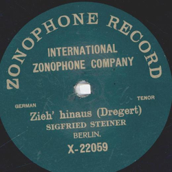 Sigfried Steiner - Zieh hinaus / Es liegt eine Krone