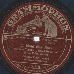 Johanna Rohr - In mir klingt ein Lied / Es blht eine Rose