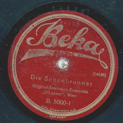 Original-Trocadero-Ensemble: DLanner - Die Schönbrunner / Im Zigeunerlager