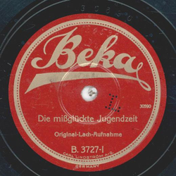 Beka-Orchester - Die miglckte Jugendzeit / Aus Stahl und Eisen
