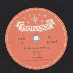 Hans Freese - Florentiner Marsch / Hoch Heidecksburg