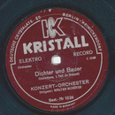 Konzert-Orchester: Walter Schtze - Dichter und Bauer,...