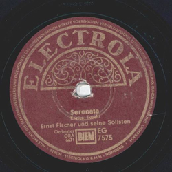 Ernst Fischer und seine Solisten - Serenata / Ständchen