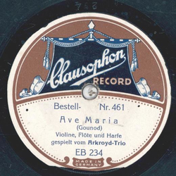 Arkroyd-Trio - Des Engels Stimmen / Ave Maria