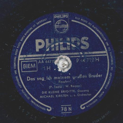 Die kleine Brigitte - Das sag ich meinem großen Bruder /...