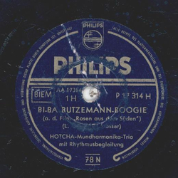 Hotcha-Mundharmonika-Trio - Bi-Ba-Butzemann-Boogie / Jazz me Blues
