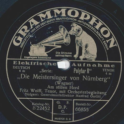 Fritz Wolff - Lohengrin: Atmest du nicht / Die Meistersinger von Nrnberg: Am stillen Herd