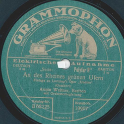 Armin Weltner - Still wie die Nacht / An des Rheines grünen Ufern