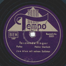 Jo Alex mit seinen Solisten - Tanzende Finger / Tempo-Tempo