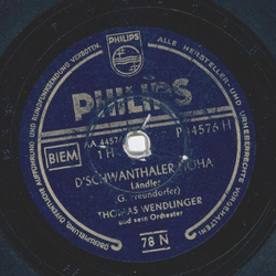 Thomas Wendlinger - DSchwanthaler Hoha / Sauhatz