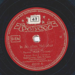 Peter Rene Körner - In der alten Hafenbar / Zweimal eins...